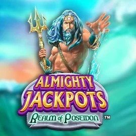 Try Almighty Jackpots – Realm of Poseidon slot by Novomatic on rainbetcasino.app – logo image