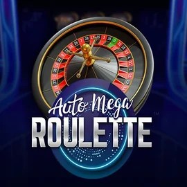 Auto Mega Roulette by Pragmatic Play, showcased at rainbetcasino.app – game logo