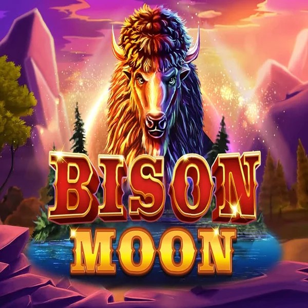 Bison Moon logo by Northern Lights Gaming Rainbet Casino