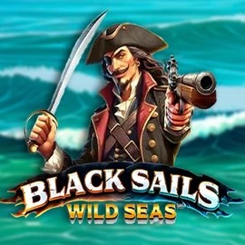 Black Sails Wild Seas logo – Slots by Infinity Dragon Studios at Rainbet Casino
