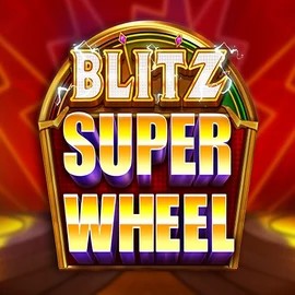 Blitz Super Wheel online game logo by Pragmatic Play on rainbetcasino.app