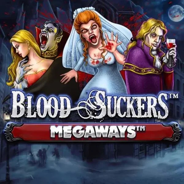 Blood Suckers Megaways logo by Red Tiger Gaming at Rainbet Casino