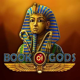 Book of Gods by BF Games, showcased at rainbetcasino.app – game logo