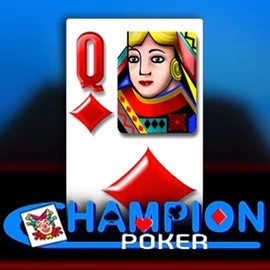 Champion Poker slot visual from Spin2Win available on rainbetcasino.app
