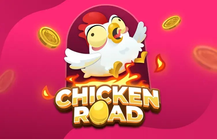 Chicken Road logo by InOut at Rainbet Casino