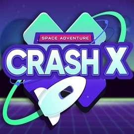 Enjoy Crash X by Turbo Games – logo hosted on rainbetcasino.app
