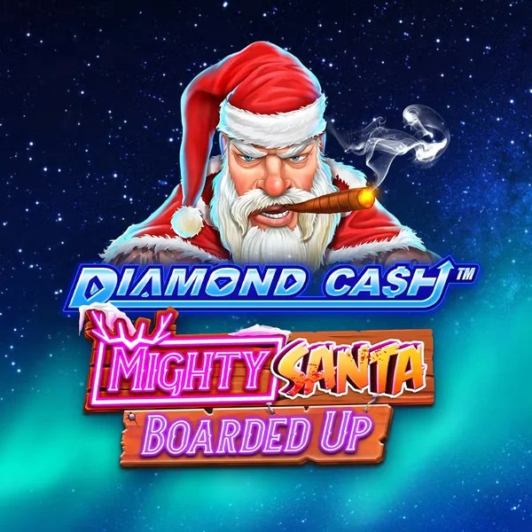 Diamond Cash Mighty Santa Boarded Up – slot by Greentube, featured at rainbetcasino.app