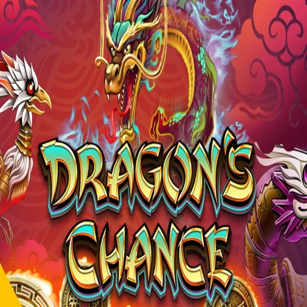 Dragons Chance slot logo by BF Games at Rainbet Casino