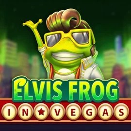 Elvis Frog In Vegas slot visual from BGAMING available on rainbetcasino.app
