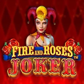Fire and Roses Joker logo by Triple Edge Studios at Rainbet Casino