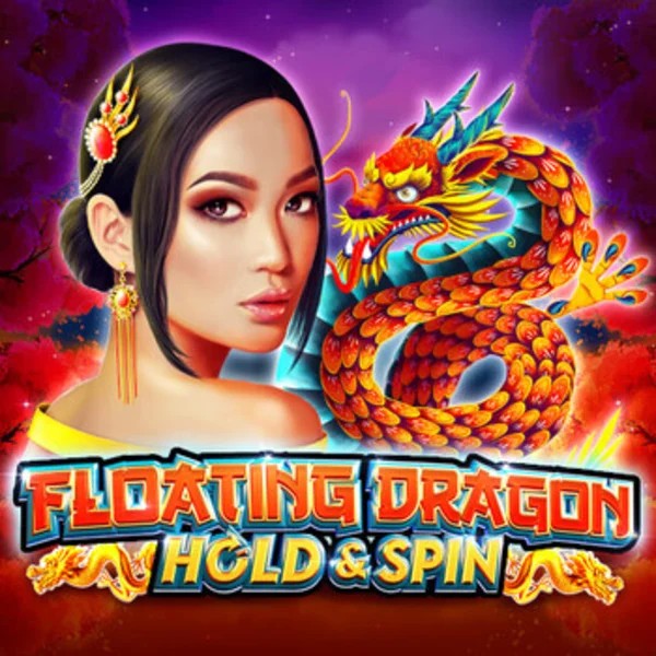 Floating Dragon slot visual from Pragmatic Play available on rainbetcasino.app