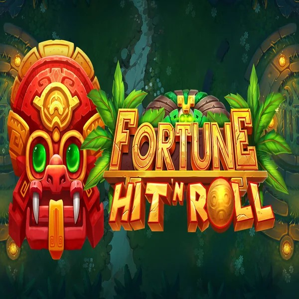Fortune Hit'n Roll slot logo by Pragmatic Play at Rainbet Casino