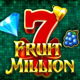 Enjoy Fruit Million by BGAMING – logo hosted on rainbetcasino.app