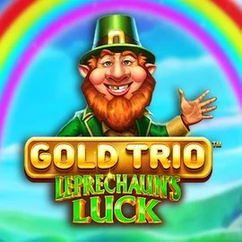 Gold Trio Leprechaun's Luck by Playtech, showcased at rainbetcasino.app – game logo