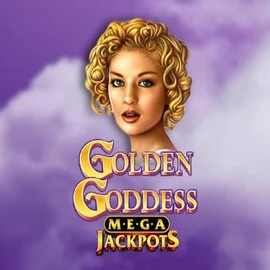 Golden Goddess Megajackpots logo by IGT at Rainbet Casino