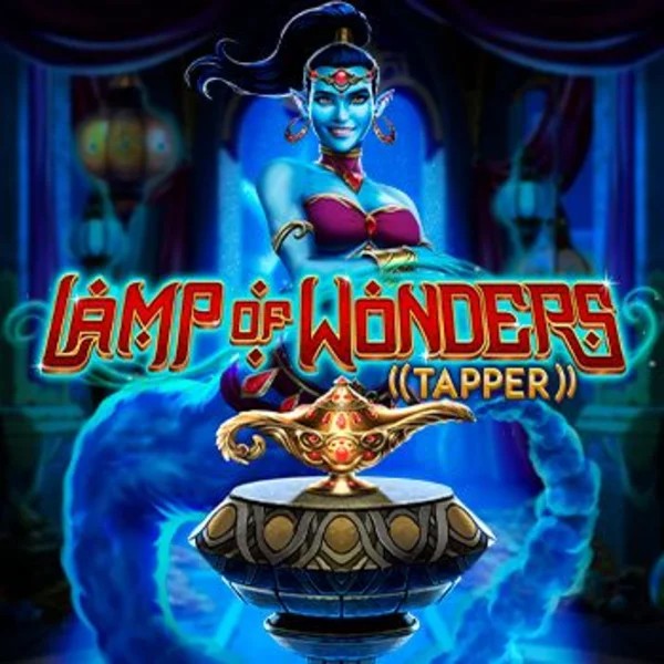 Lamp Of Wonders Tapper slot logo by Greentube at Rainbet Casino