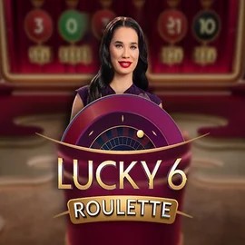 Lucky 6 Roulette logo by Pragmatic Play Rainbet Casino