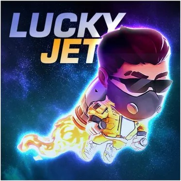 Lucky Jet slot logo by 1win Games at Rainbet Casino