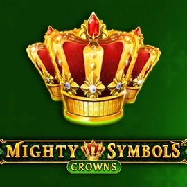 Mighty Symbols Crowns online game logo by Wazdan on rainbetcasino.app