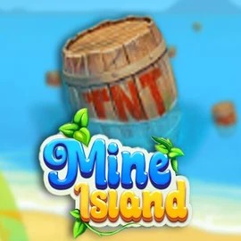 Mine Island online game logo by SmartSoft on rainbetcasino.app