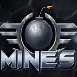 Mines logo – Casino Games by Turbo Games at Rainbet Casino