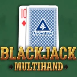 Multihand Blackjack slot logo by Pragmatic Play at Rainbet Casino