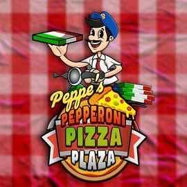 Try Peppe’s Pepperoni Pizza Plaza slot by Pragmatic Play on rainbetcasino.app – logo image