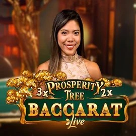 Live Casino logo of Prosperity Tree Baccarat from Evolution at Rainbet Casino