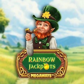 Enjoy Rainbow Jackpots Megaways by Red Tiger Gaming – logo hosted on rainbetcasino.app