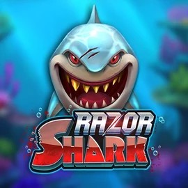 Razor Shark logo by Push Gaming Rainbet Casino