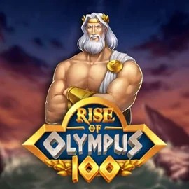 Enjoy Rise of Olympus 100 by Play'n GO – logo hosted on rainbetcasino.app