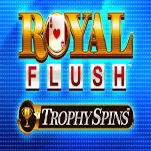 Royal Flush Trophy Spins logo by Greentube at Rainbet Casino