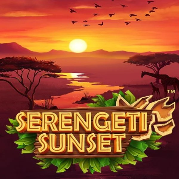 Serengeti Sunset slot visual from Skywind Group available on rainbetcasino.app