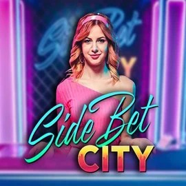 Side Bet City by Evolution, showcased at rainbetcasino.app – game logo