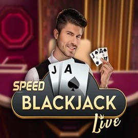 Official Live Casino logo: Speed Blackjack by Pragmatic Play at Rainbet Casino