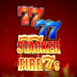 Stacked Fire 7s online game logo by Inspired Gaming on rainbetcasino.app
