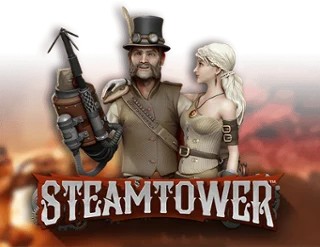Steam Tower Slot logo – Slots by NetEnt at Rainbet Casino