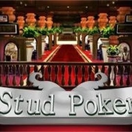Stud Poker 3D slot visual from iSoftBet available on rainbetcasino.app