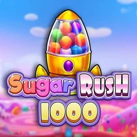 Sugar Rush 1000 game by Pragmatic Play – logo hosted on Rainbet Casino