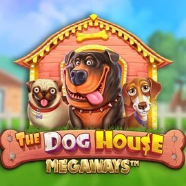 The Dog House Megaways slot logo by Pragmatic Play at Rainbet Casino