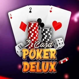 Official Poker logo: Three Card Poker Delux by Urgent Games at Rainbet Casino
