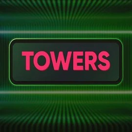 Towers slot visual from Turbo Games available on rainbetcasino.app