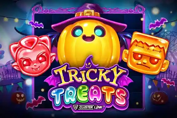 Tricky Treats game by Push Gaming – logo hosted on Rainbet Casino