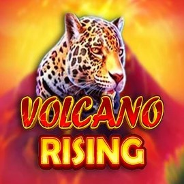 Volcano Rising logo by RubyPlay at Rainbet Casino
