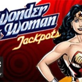 Wonder Woman Jackpots slot visual from Amaya available on rainbetcasino.app